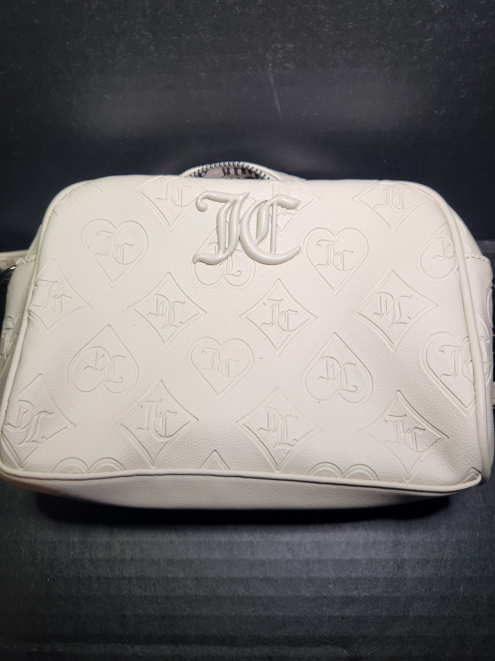 Juicy Couture White Leather Bag